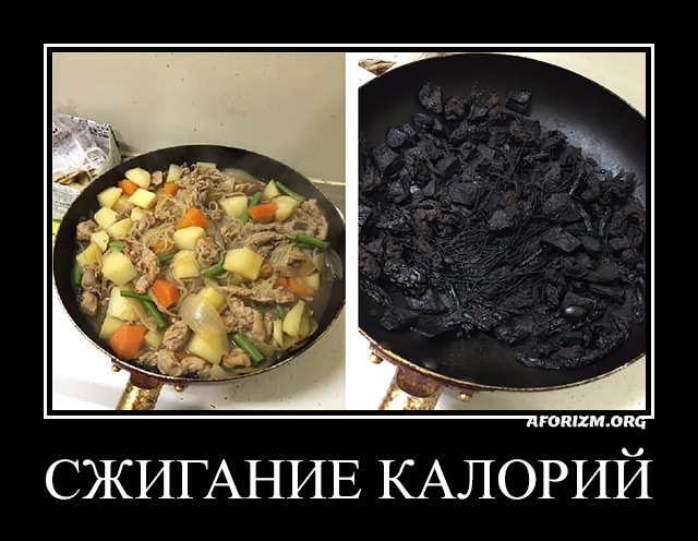 Сжигание калорий.